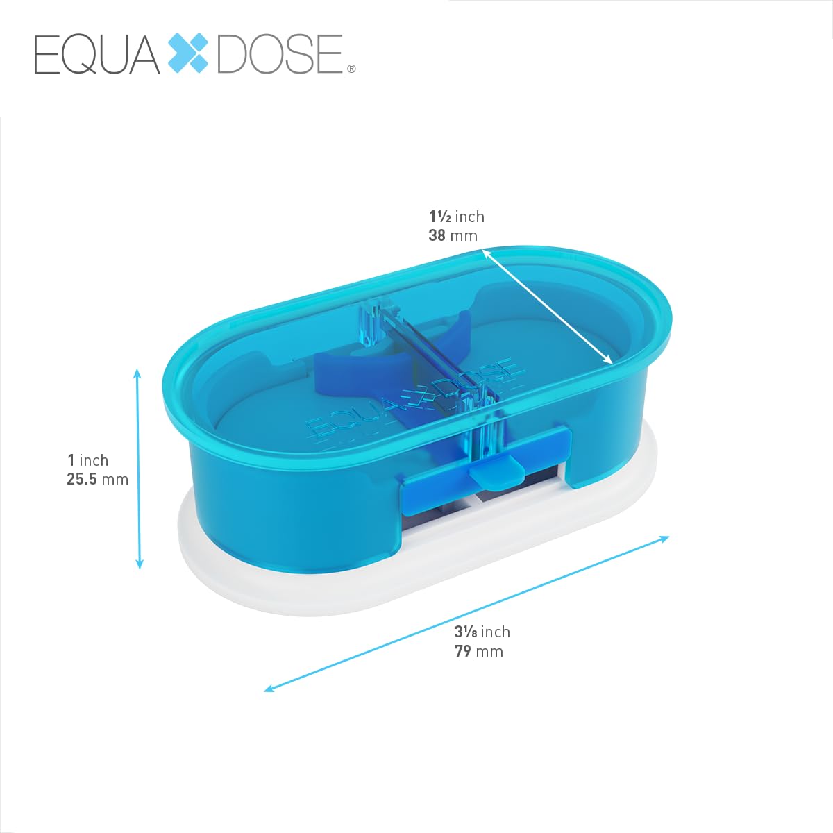 Cortador EQUADOSE con cuchillas de acero inoxidable para durabilidad.