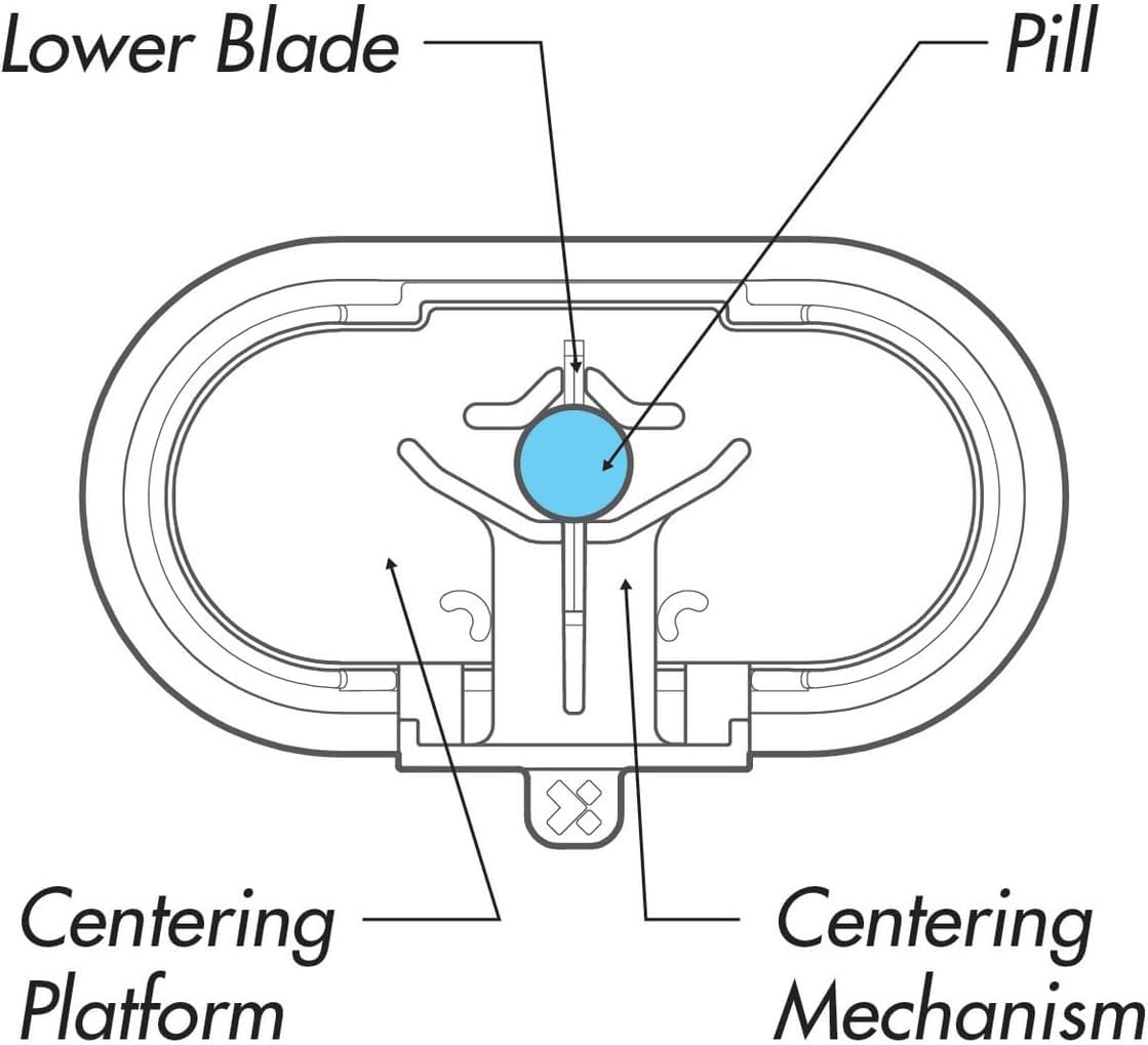 Cortador EQUADOSE con diseño ergonómico para manejo cómodo.