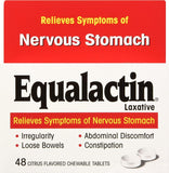 Equalactin comprimidos masticables, empaque-4, opción conveniente para viaje