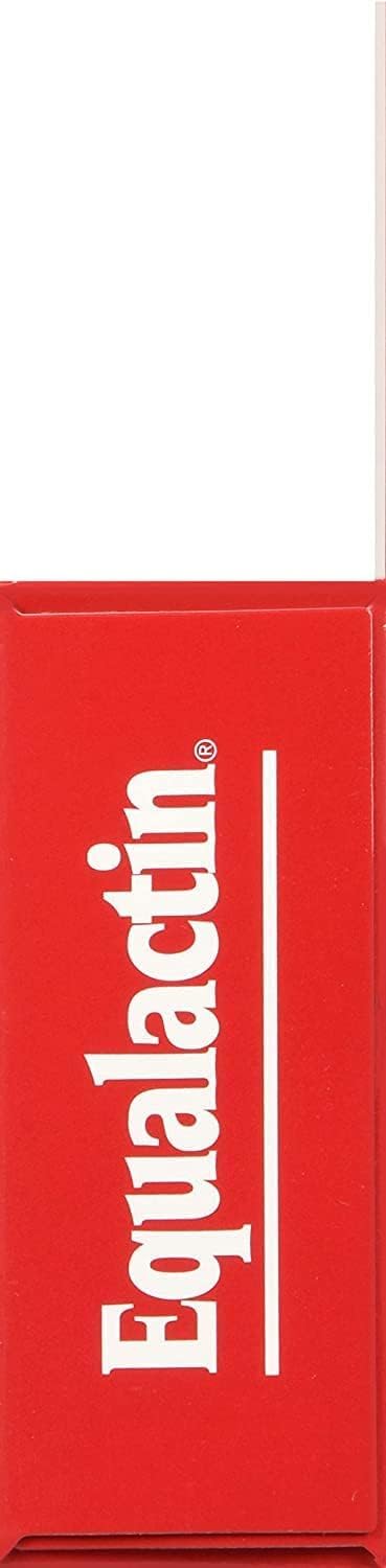 Tabletas sabor cítrico Equalactin para una toma agradable.