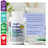 Equate 50+ etiqueta nutricional: guía clara de ingredientes