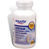 Equate Complete Ultra Hombres Salud — tabletas, apoyo a energía diaria y salud prostática.