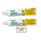 Aplicación suave de crema Equate para zona externa.