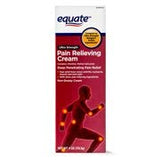 Equate ungüento calmante para dolor, aplicado con la mano para áreas tensas.