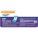 Equate Protectores Diarios Finos, adhesivo mejorado, se mantiene en su lugar durante el día
