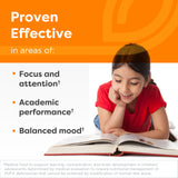 Equazen PRO: niño estudiando para mejorar concentración