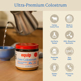 Equip Colostro Bovino: mezcla lista para bebidas nutritivas.