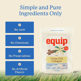 Equip Foods Colágeno vainilla, batido cremoso listo para consumir