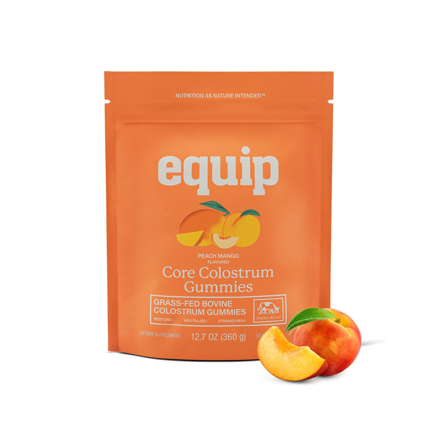 Gomitas Equip Foods Core en empaque práctico para llevar