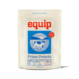 Equip Prime Protein Powder bottle front—grass fed beef protein option