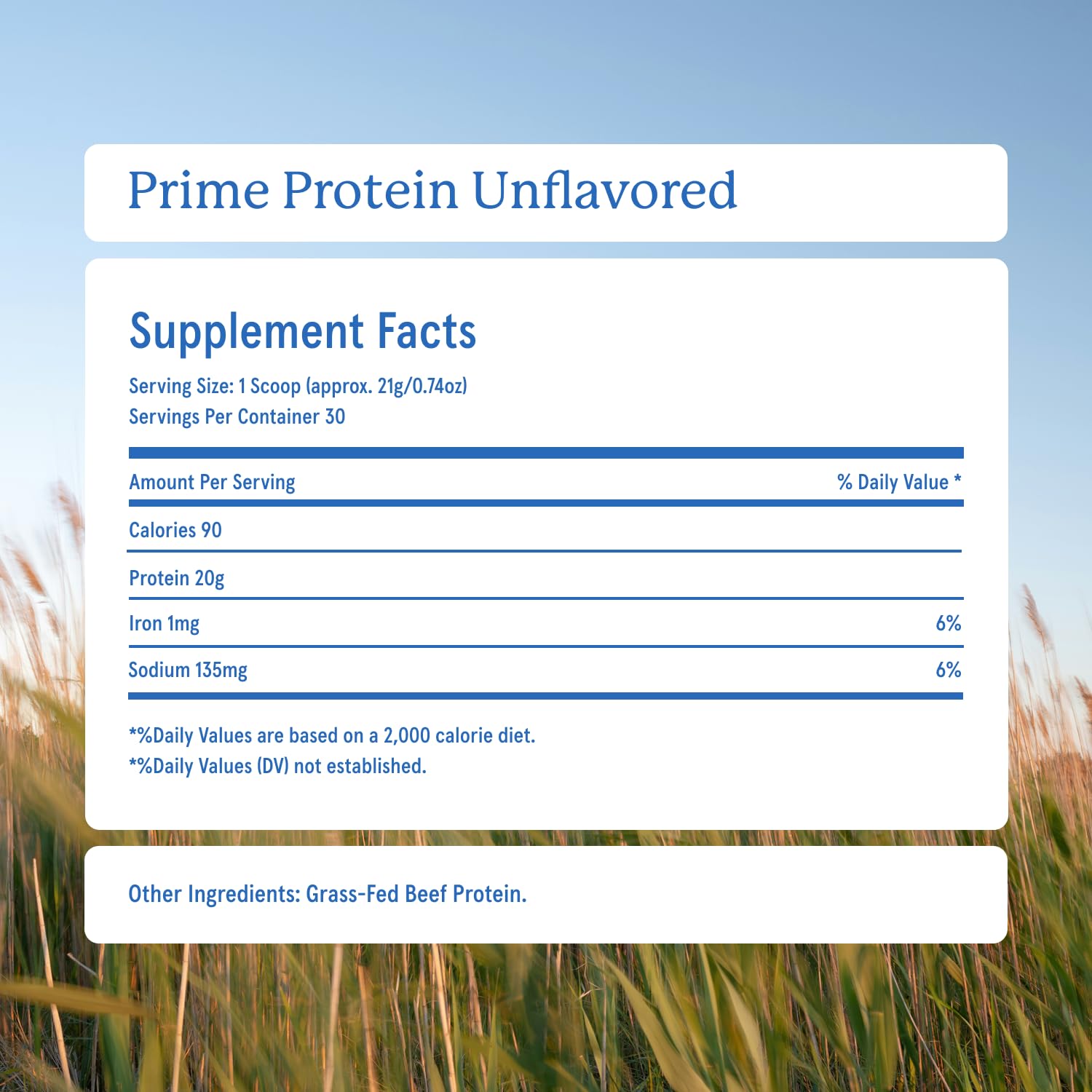 Equip Prime Protein Powder flavor varieties display with eight options