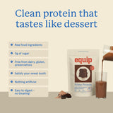 Equip Prime Protein fresa: pote con sabor frutal para batidos energizantes.