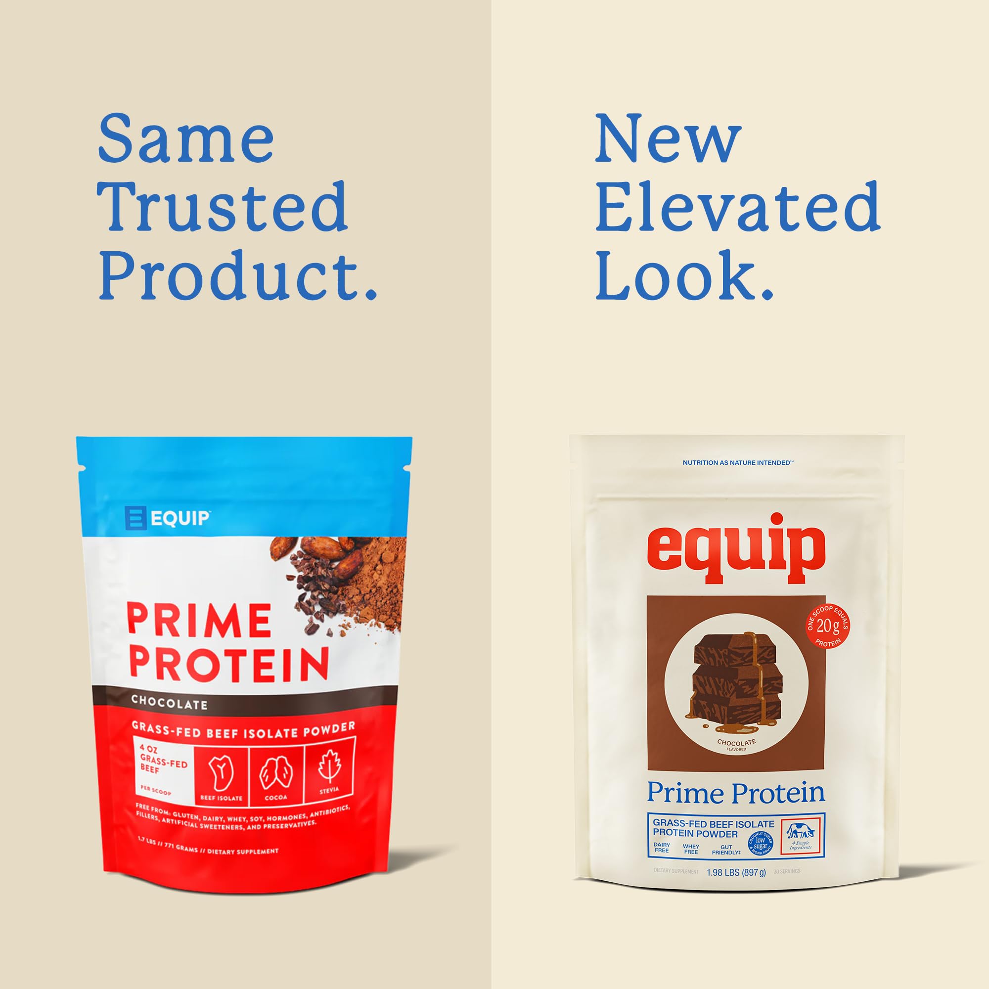 Equip Prime Protein vainilla: pote versátil para recetas y bebidas proteicas.