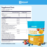 Equip Carbohidratos Limpios: producto certificado por terceros para garantía de calidad