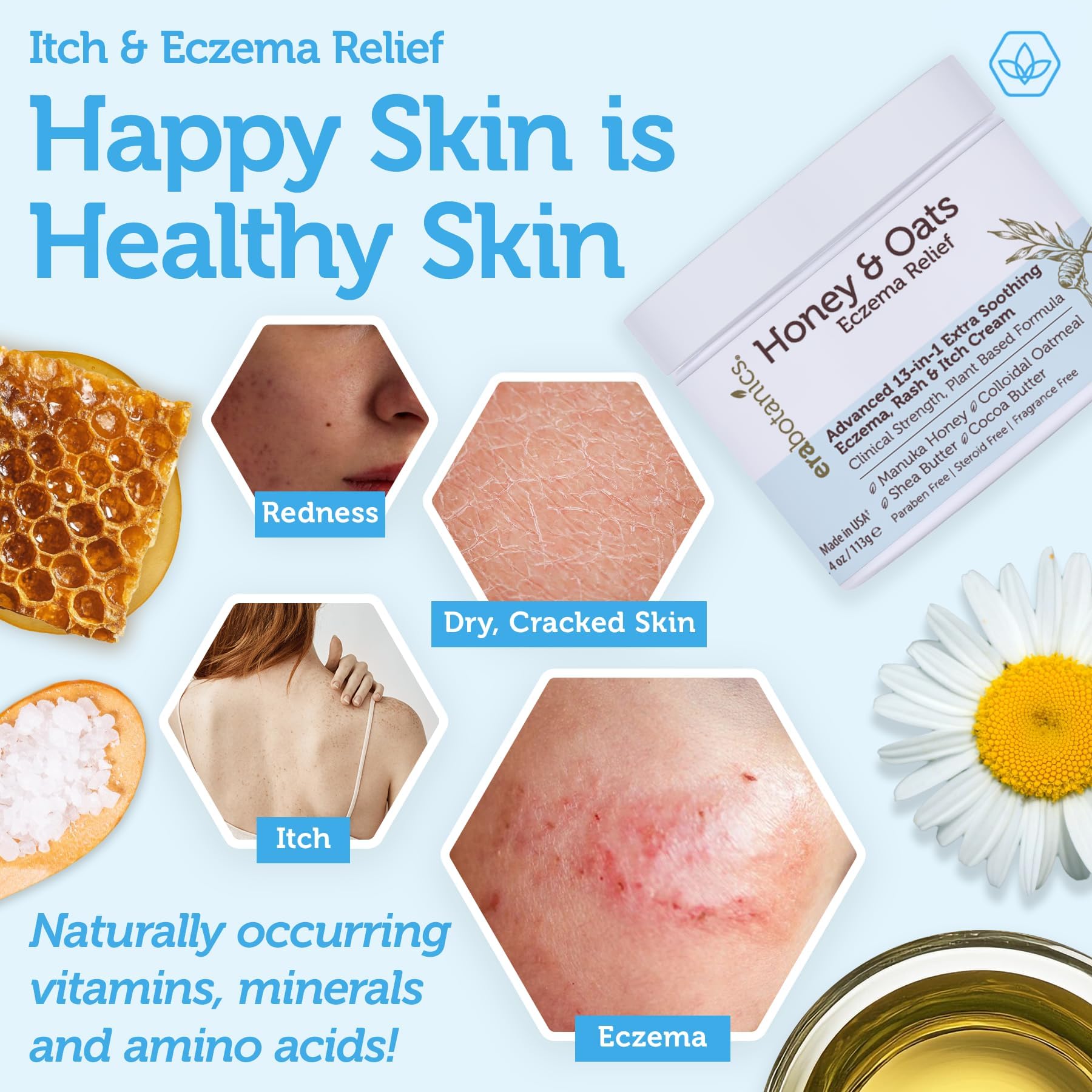 Era Organics aplicación diaria, ideal para uso en cara y cuerpo.