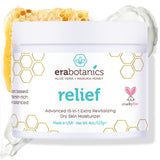 Era Organics crema eczema en bote: alivio suave para piel irritada y seca.
