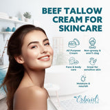 Erbaid crema-grasa de res y miel para zonas secas y resistentes.