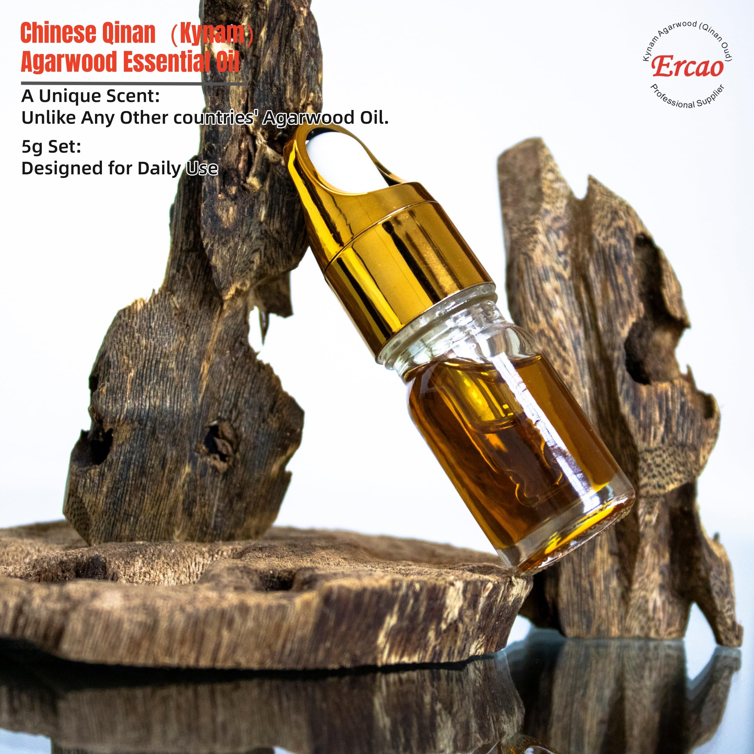 Ercao Oud etiqueta muestra aroma complejo para armonizar espacios.