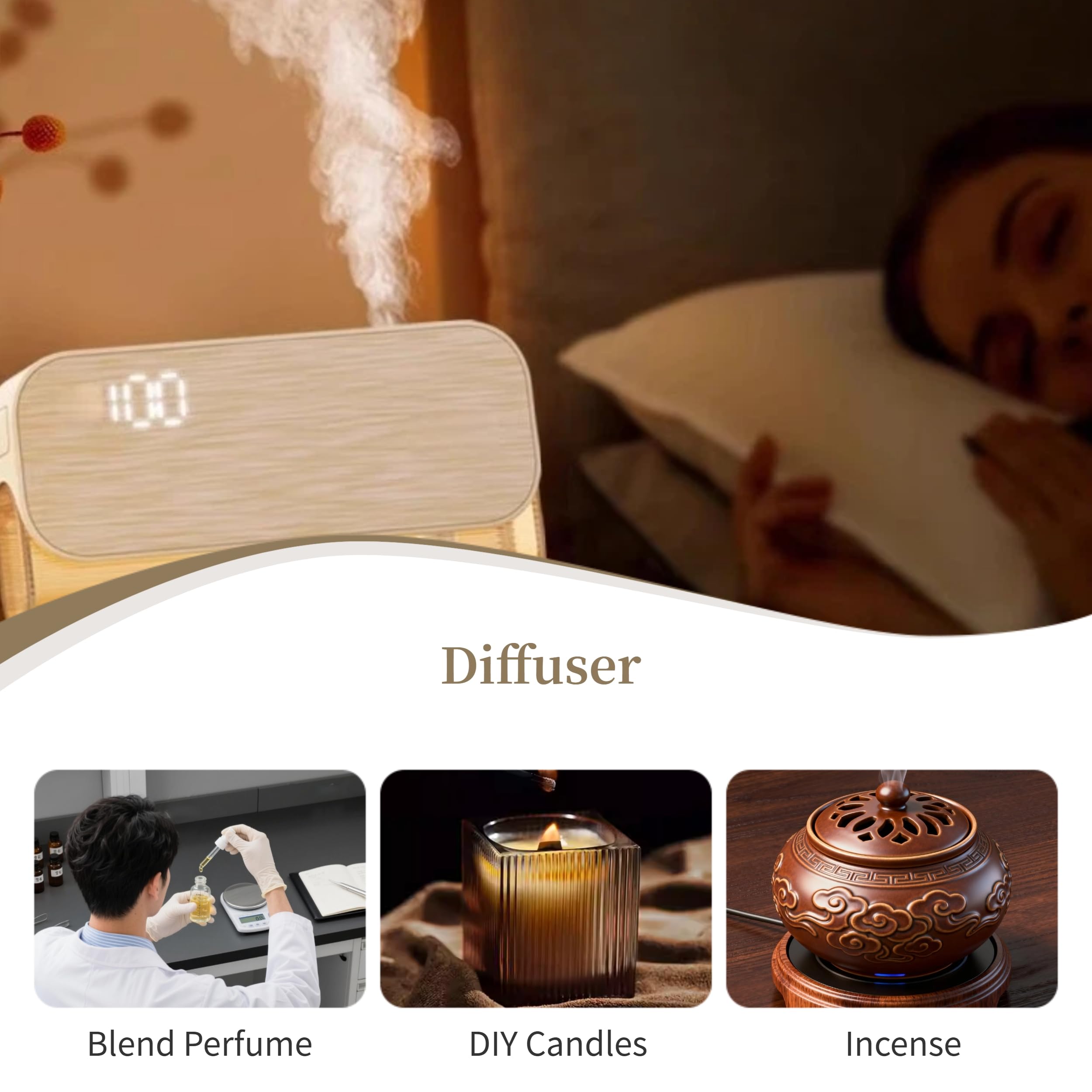 Muestra de aroma de Ercao Oud para probar notas.