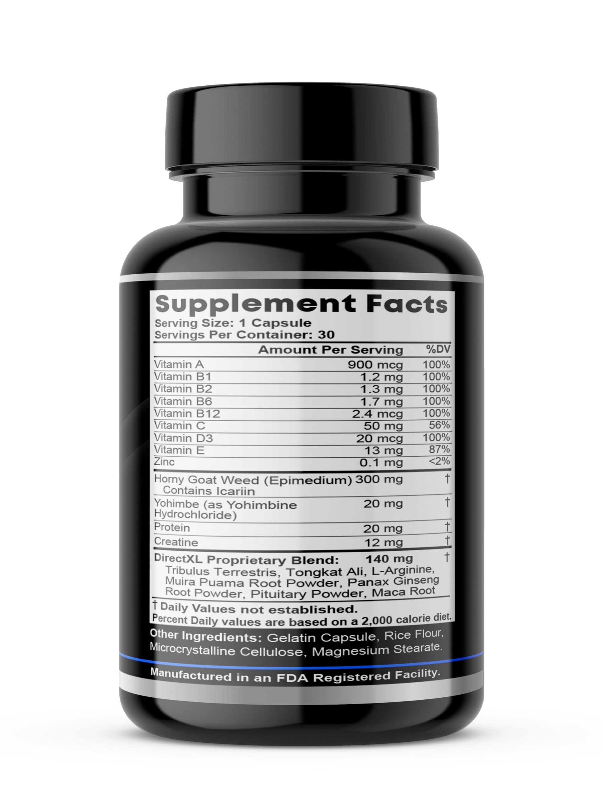 ErectXL Ingredientes maca y ginseng: muestra de fortalecimiento natural para rendimiento.