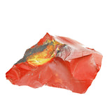 Erliway jaspe rojo, cristal crudo grande para tallado y pulido artesanal.
