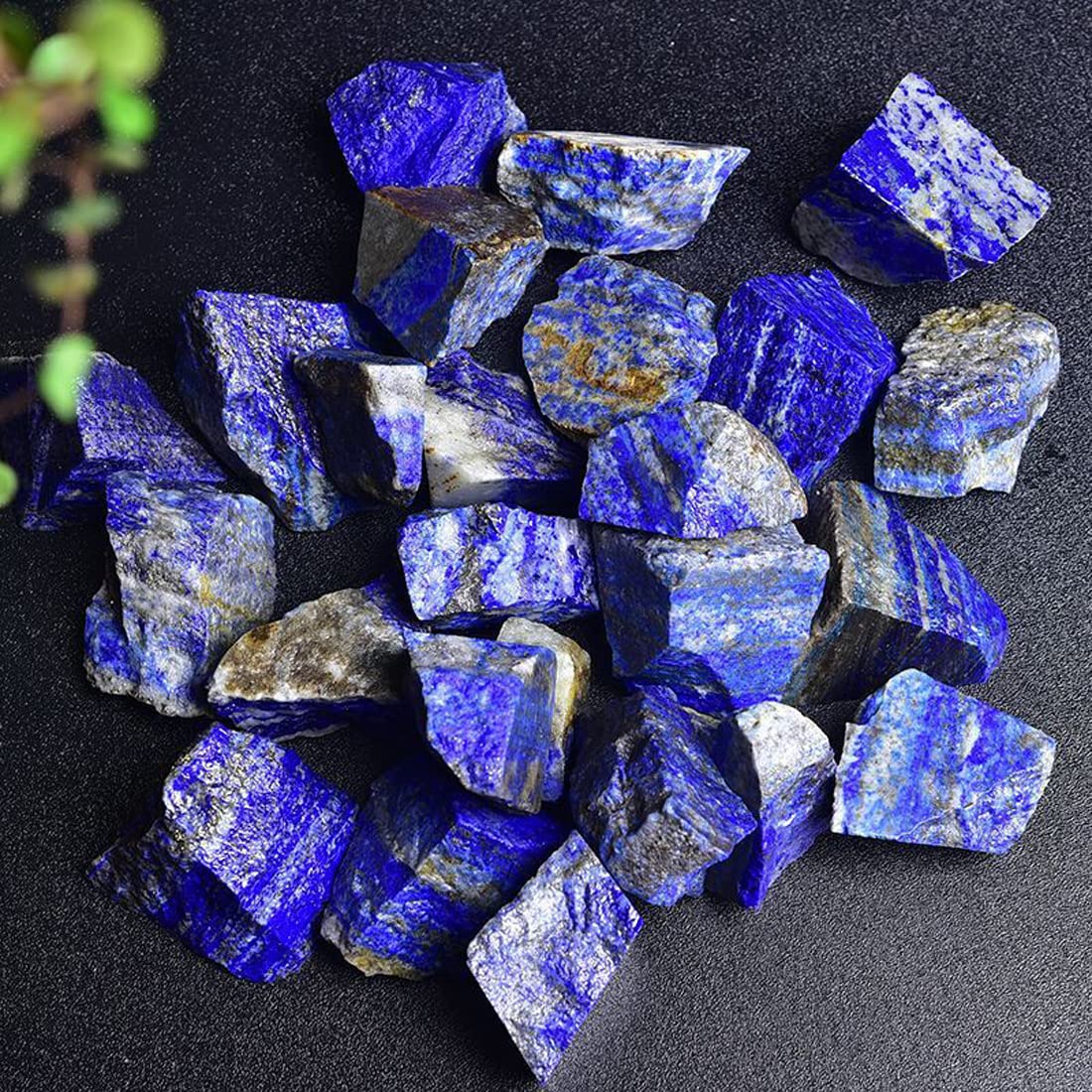 Erliway lapislázuli cristal con alto brillo ideal para decoración
