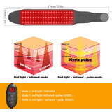 Esbaybulbs uso-cinturon-piernas-espalda, ideal para sesiones en casa.
