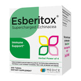 ESBERITOX botella con tabletas, soporte inmunológico diario.