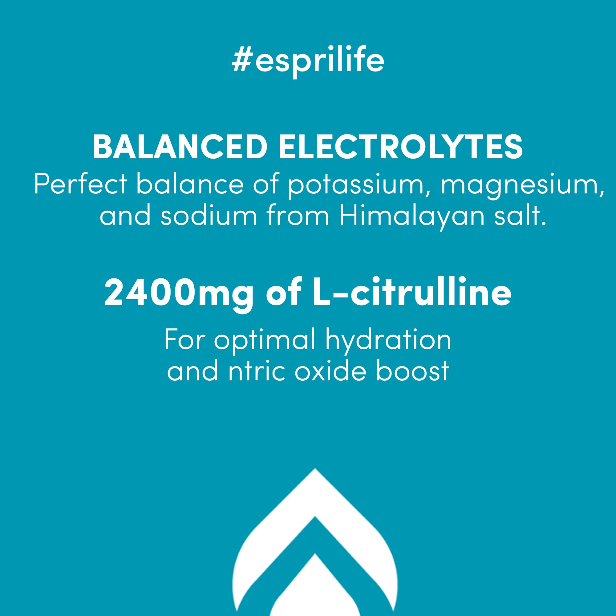 ESPRI etiqueta producto electrolito melón para identificar sabor.