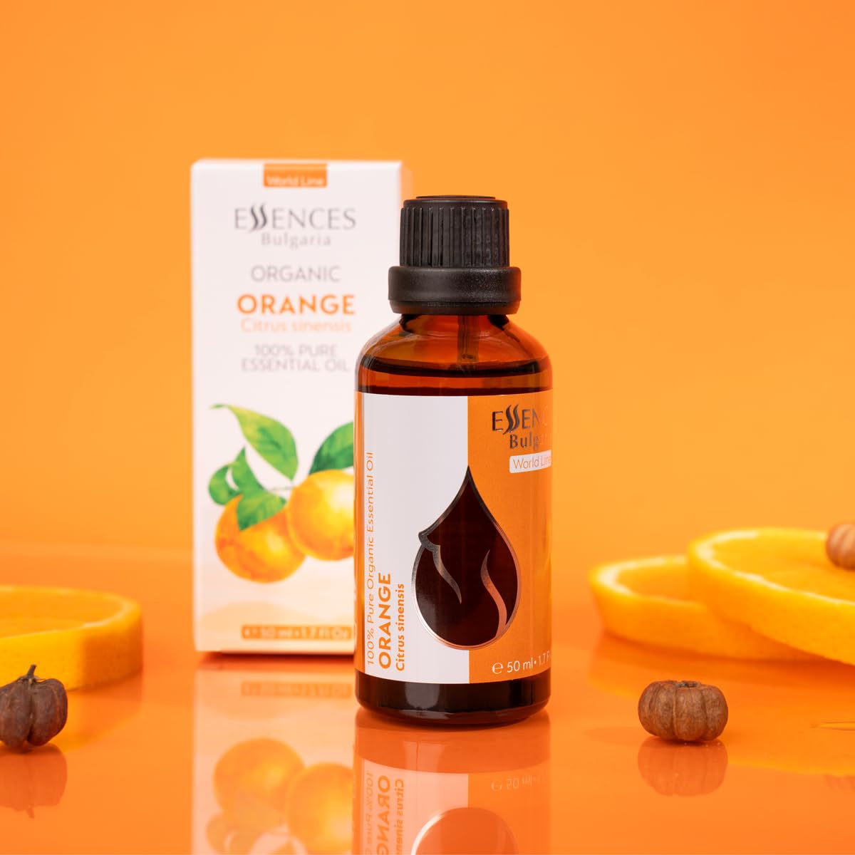 Essences Bulgaria aceite naranja puro para exfoliación casera