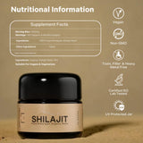 Essencraft Shilajit Resin close-up shows rich texture and minerals for nutrient support