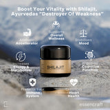 Essencraft Shilajit resin from Ladakh harvest emphasizes wild, pure sourcing
