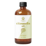 Essential Delights citronela: botella de aceite, ideal para aromaterapia y cuidado de la piel.