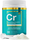 Essential Elements Creatina Monohidrato Micronizada sin sabor para disolución rápida.
