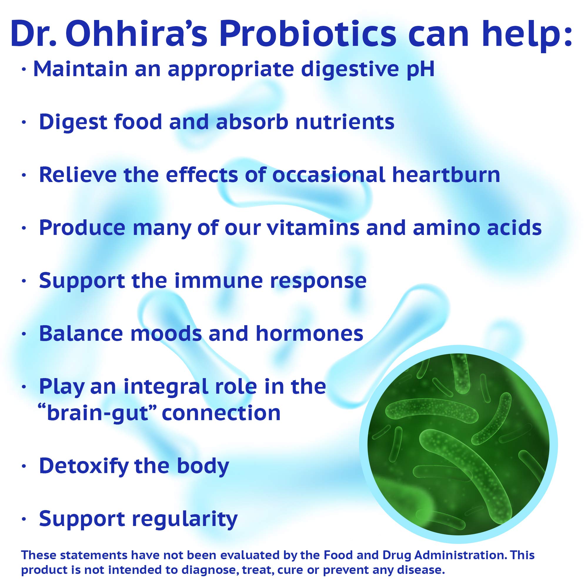 Cápsula resistente al ácido de Dr. Ohhira’s Probiotics Original para llegada intestinal