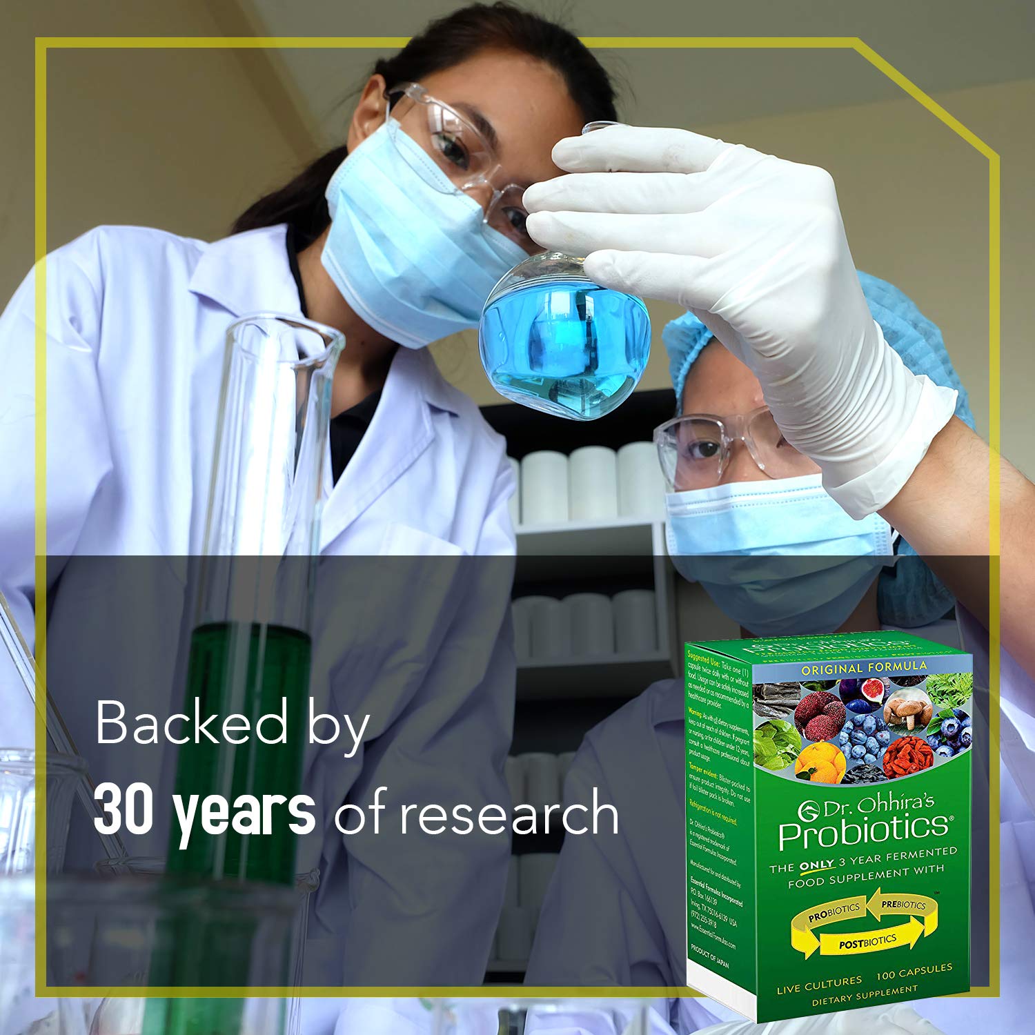 Dr. Ohhira's Probiotics: 12 cepas variadas para diversidad intestinal.