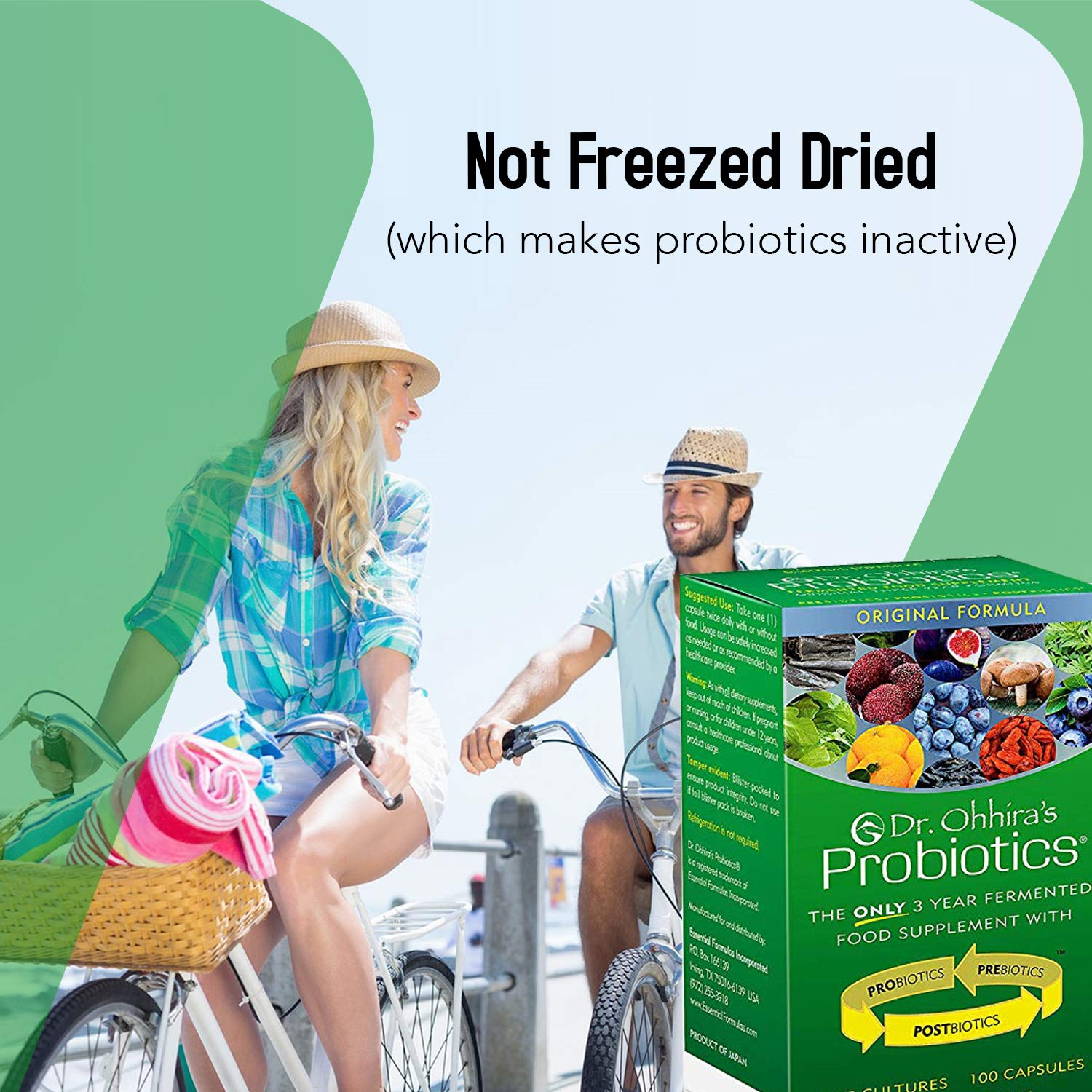 Dr. Ohhira's Probiotics: presentación original para toda la familia.