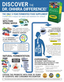 Dr. Ohhira’s Probiotics Original con fermentación de tres años para microbiota