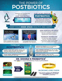Postbioticos metabolitos que apoyan la salud intestinal de Dr. Ohhira’s
