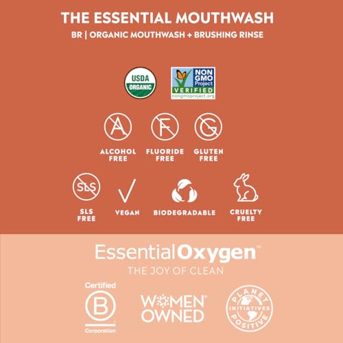 Lista de ingredientes naturales de Essential Oxygen Enjuague Bucal Cinnamint