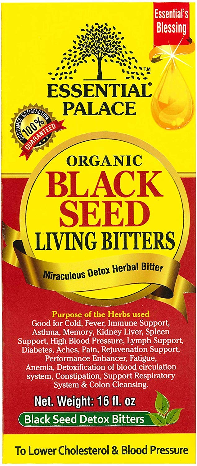 Botella Essential Palace Amargos Desintoxicantes para consumo diario.