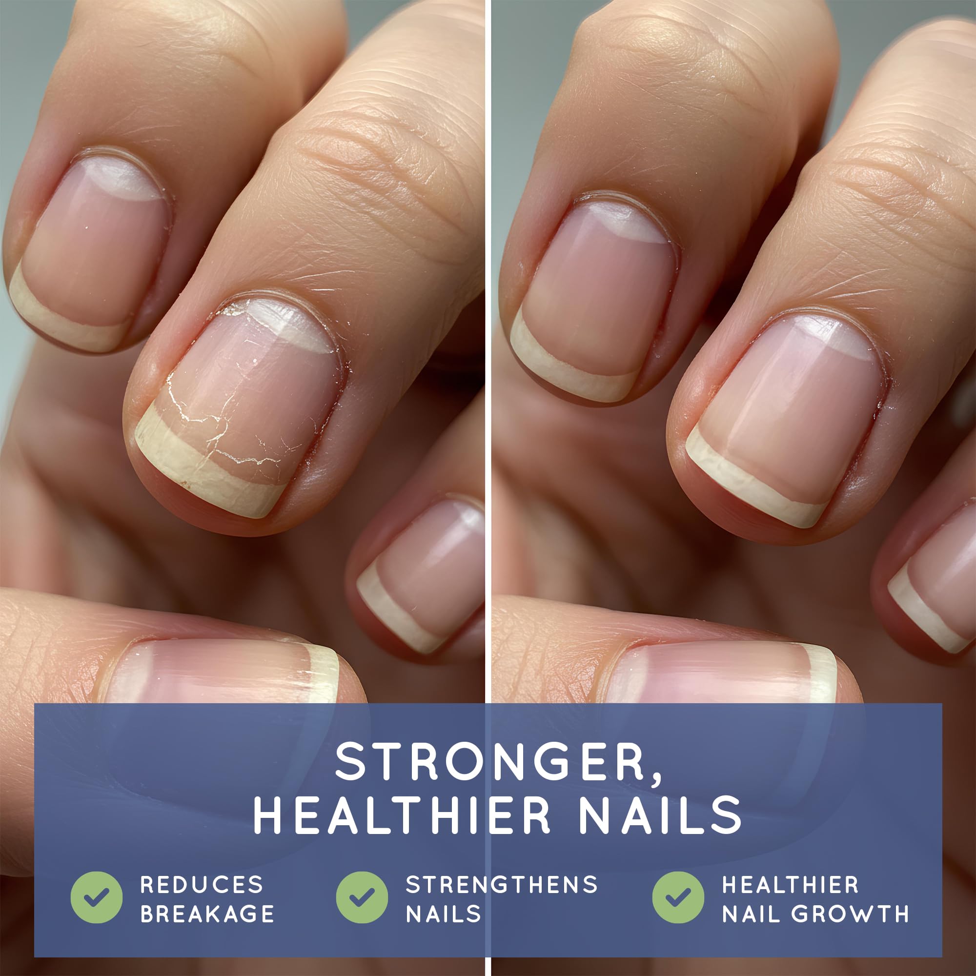Biotina Essential Source uñas más resistentes y sanas.