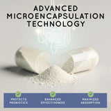 Envase estable sin refrigeración de TriActive Biotics de Essential Source.