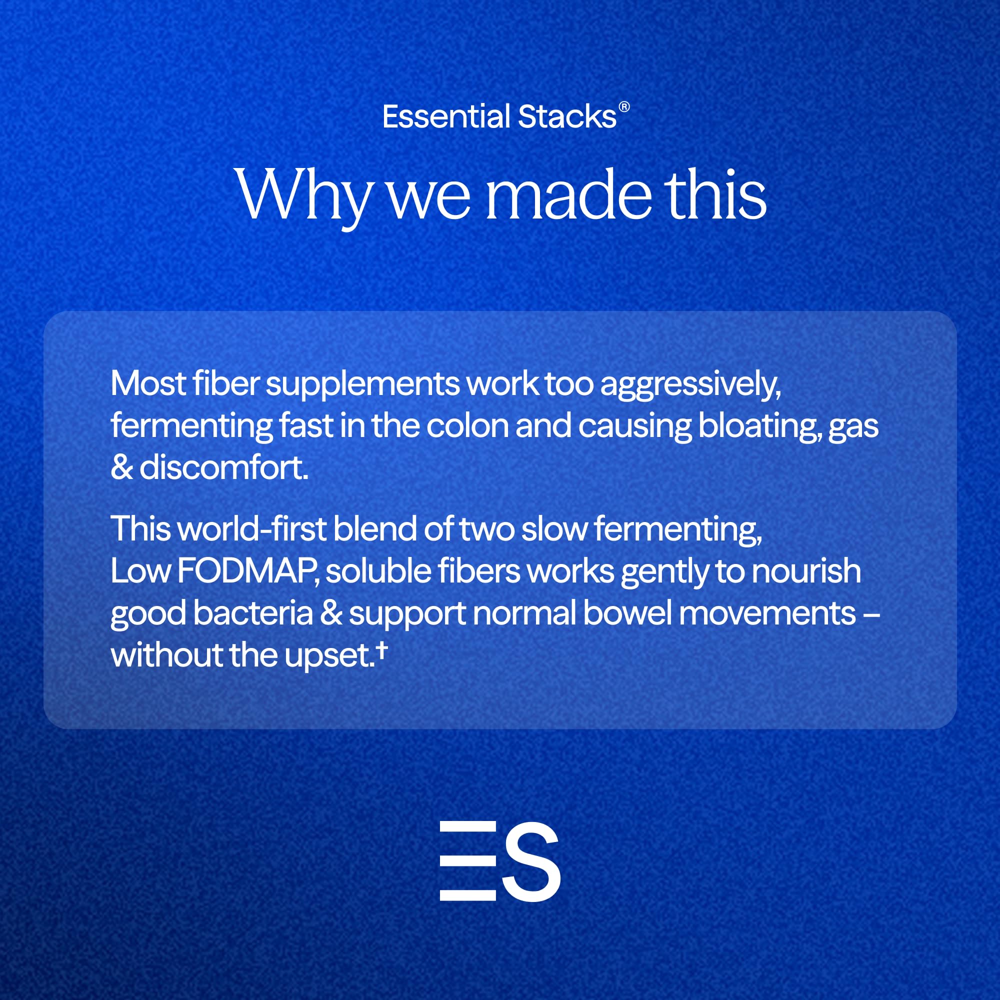 Essential Stacks fibra de acacia polvo, complemento vegetal para una ingesta diaria