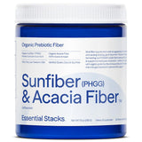 Essential Stacks Sunfiber polvito prebiótico, ideal para iniciar la digestión suave