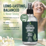 essentiallybased aceite eucalipto orgánico 100%: aroma puro para duchas y baños.