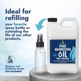 essentiallybased Aceite Magnesium Spray, enfoque calma-cuerpo, sensación relajante para la piel