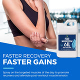 essentiallybased Aceite Magnesium Spray, enfoque dolor-muscular, alivio potencial de molestias leves