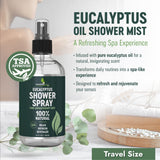 essentiallybased aromaterapia ducha eucalipto: aroma calmante para momentos de relajación.