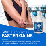 EssentiallyBased magnesio spray para dolor muscular, uso diario para bienestar ligero